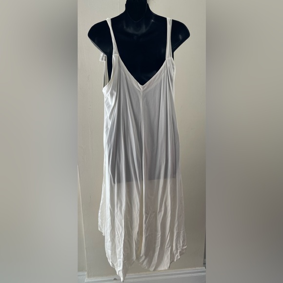 Orange Fashion Village Cream Oversized Strappy Romper - Picture 7 of 12